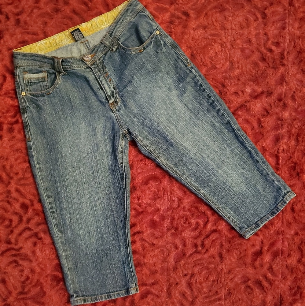 DUPLEX DENIM CAPRIS!